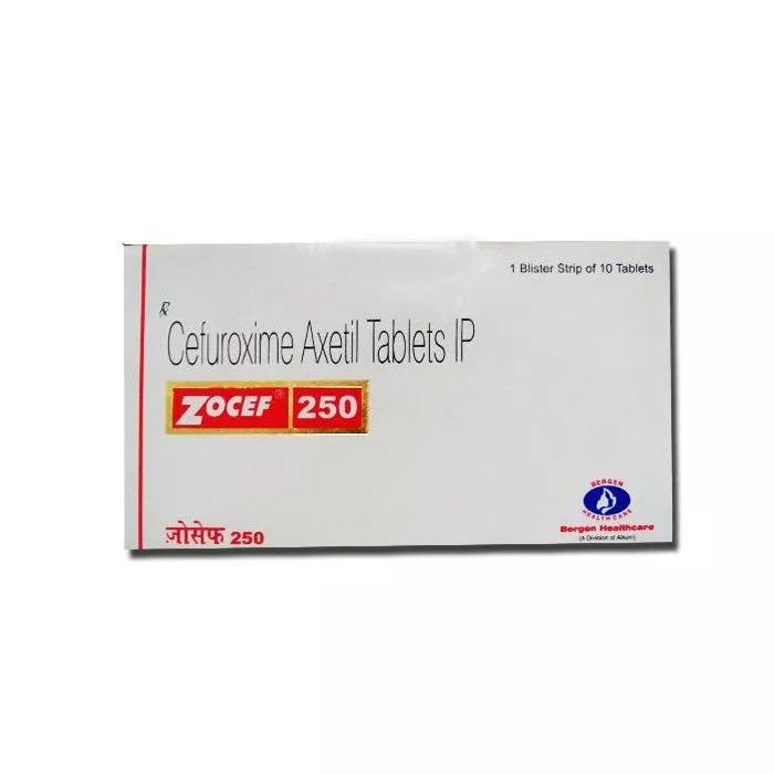 Zocef 250 Tablet with Cefuroxime
