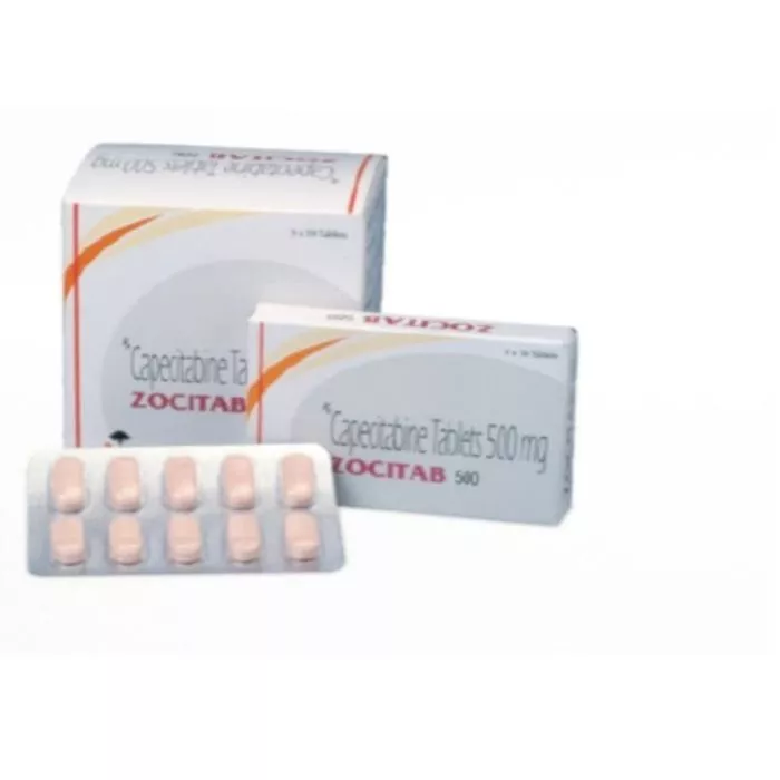 Zocitab 500 Mg Tablet with Capecitabine