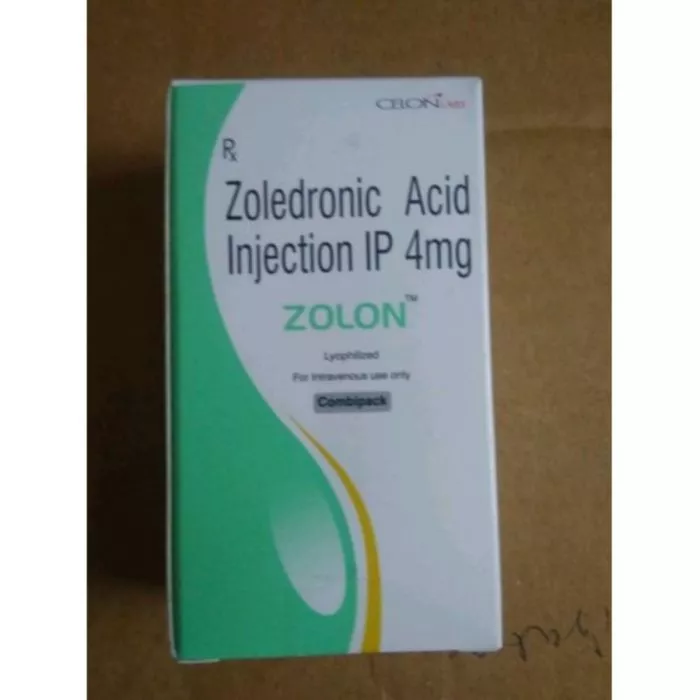 Zolon 4 Mg Injection with Zoledronic acid
