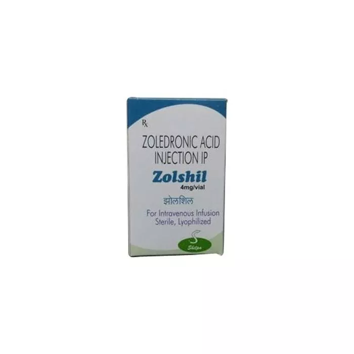 Zolshil 4 Mg Injection with Zoledronic acid