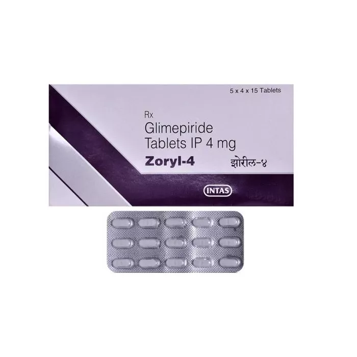 Zoryl 4 Tablet with Glimepiride
