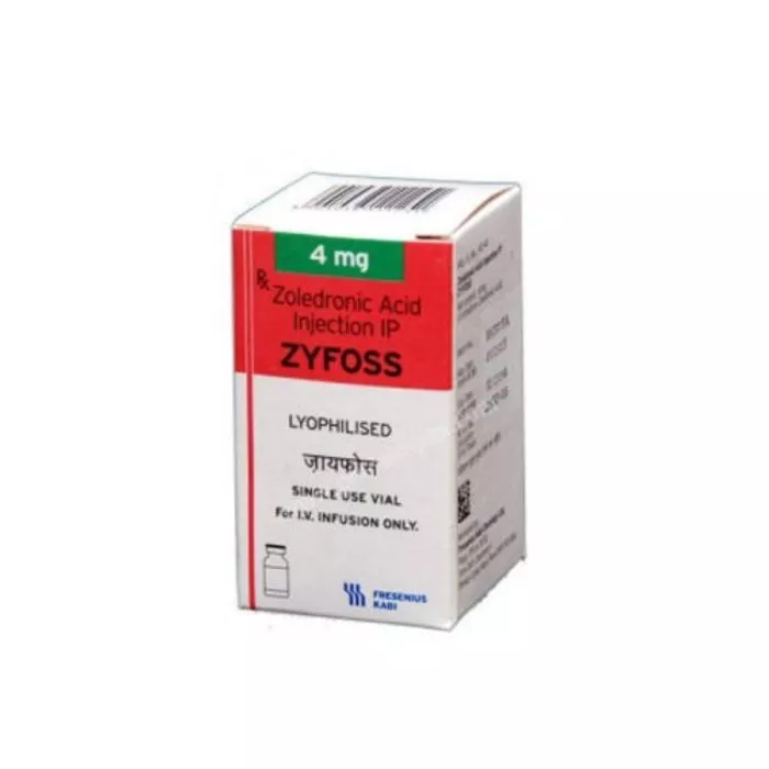 Zyfoss 4 Mg Injection with Zoledronic Acid