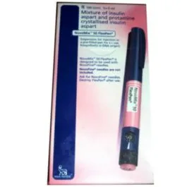 Buy Novomix 50 Suspension for Injection 100IU ml