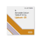 Lipicure 20 Tablet with Atorvastatin