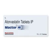 Mactor 40 Tablet with Atorvastatin