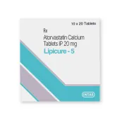 Lipicure 5 Tablet with Atorvastatin