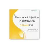 5 Flucel 250 Mg Injection 5 ml With Fluorouracil