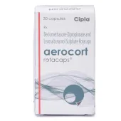 Aerocort Rotacaps 100 +100 Mcg with Beclomethasone Dipropionate + Levosalbutamol