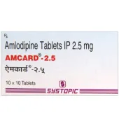 Amcard 2.5 Tablet with Amlodipine