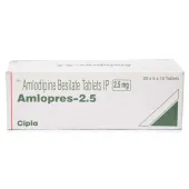 Amlopres 2.5 Mg with Amlodipine Besilate