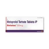 Betaloc 50 Mg Tablet with Metoprolol Tartrate