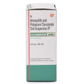 Augmentin Dry Syrup 30 ml with Amoxicillin and Clavulanic Acid