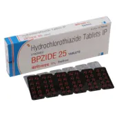 Bpzide 25 Mg Tablet with Hydrochlorothiazide