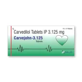 Carvejohn 3.125 Mg Tablet