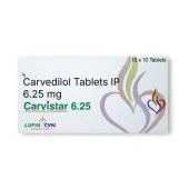 Carvistar 6.25 Tablet with Carvedilol