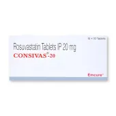 Consivas 20 Tablet with Rosuvastatin