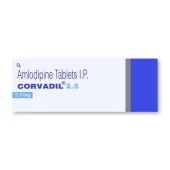 Corvadil 2.5 Tablet with Amlodipine