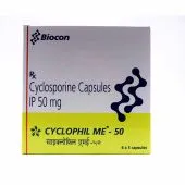 Cyclophil Me 50 Mg with Cyclosporine