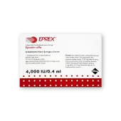 Eprex 4000IU 0.4 ml Injection with Epoetin Alfa                       