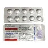 Buy Etova 200 Mg Tablet (Lodine)