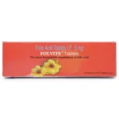 Folvite 5 Mg with Folic Acid        
