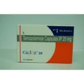 Glioz 20 Mg Capsule with Temozolomide