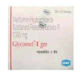 Glycomet 1 gm Tablet SR with Metformin