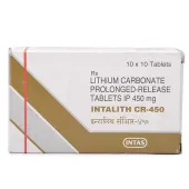 Intalith CR 450 Mg with Lithium Carbonate    