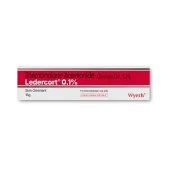 Ledercort 0.1% Ointment 15 gm