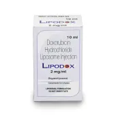 Lipodox 2 Mg/ml Injection with Doxorubicin Hydrochloride Liposomal