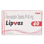 Lipvas 40 Mg with Atorvastatin                       
