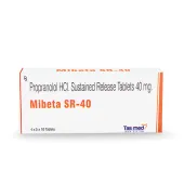 Mibeta SR 40 Tablet with Propranolol