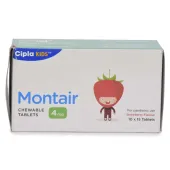 Montair Chewable Tablets 4 Mg with Montelukast Sodium                    