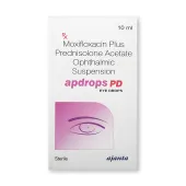 Apdrops PD 10 ml with Moxifloxacin + Prednisolone