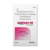 Apdrops PD 5 ml with Moxifloxacin + Prednisolone