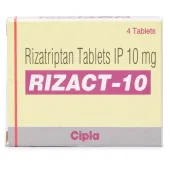 Rizact 10 Mg with Rizatriptan 