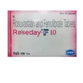 Roseday-F 10 Tablet with Fenofibrate and Rosuvastatin