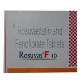 Rosuvas F 10 Tablet with Fenofibrate and Rosuvastatin