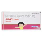Roxid Kidtab 50 Mg with Roxithromycin                            