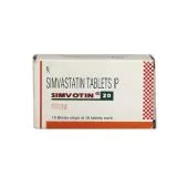 Simvotin 20 Mg with Simvastatin     