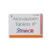 Storvas 10 Tablet with Atorvastatin