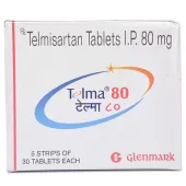 Telma 80 Mg with Telmisartan                   