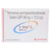 Telma H 40+12.50 Mg with Telmisartan Hctz