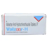 Valzaar H 80+12.5 Mg with Valsartan HCTZ                      